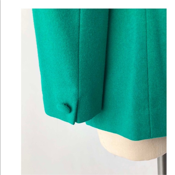 Bright Green Pendleton Blazer 100% Virgin Wool.☘️ - Picture 7 of 8